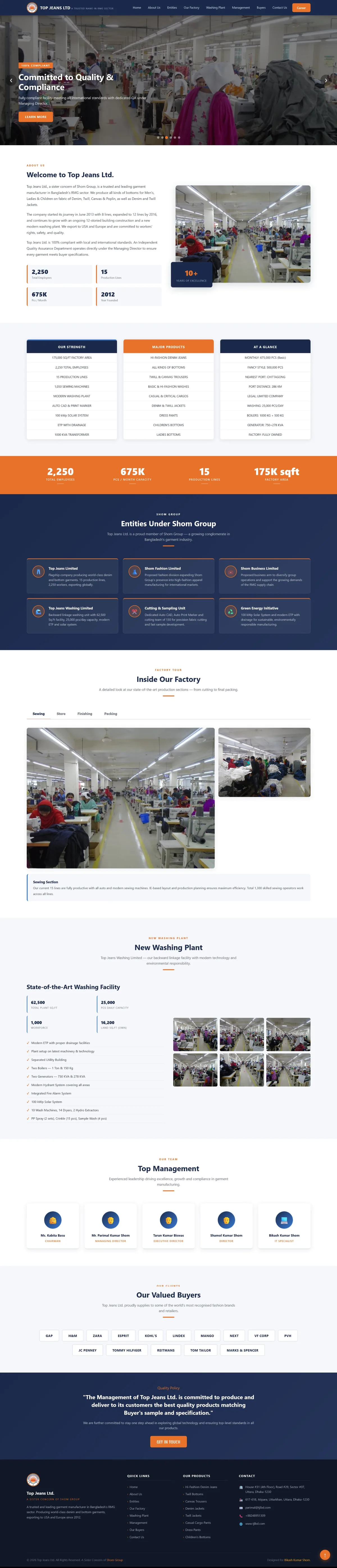 Corporate & Industrial Websit